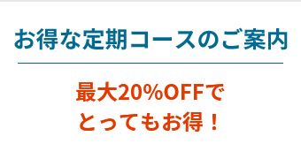 定期コースの案内