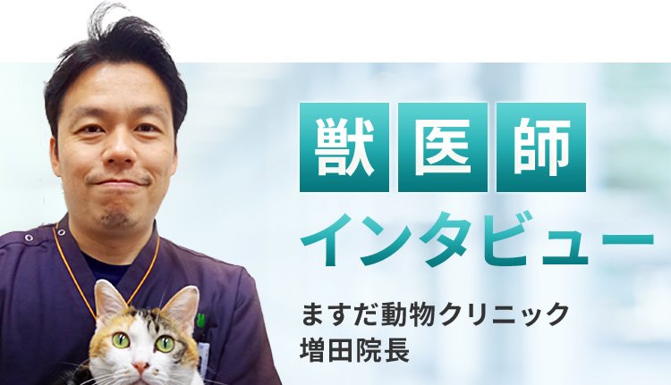 【獣医師推奨】インタビュー記事